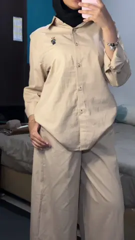 Oneset ver Celana Kemeja🤩 #outfit  #eldstylegan 