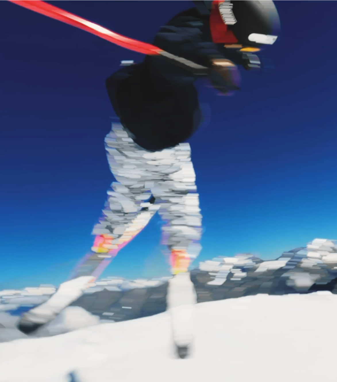 skiing is so tuff #skiing #edit #fyp #fy 