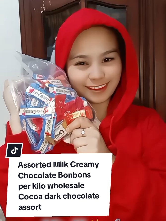 Assorted Milk Creamy Chocolate Bonbons per kilo wholesale Cocoa dark chocolate assorted chocolates candy Dessert individually wrap Snack red pocket chocolate 🥰Sweet#affiliatemarketing #naturemarket #maranaotiktokers🇵🇭🥰🧕ツ #viral #freeaampleapproved #engagementisthekey #tiktokshopontrend #trendingvideo #assortedchocolates #foryoupage #fypシ 