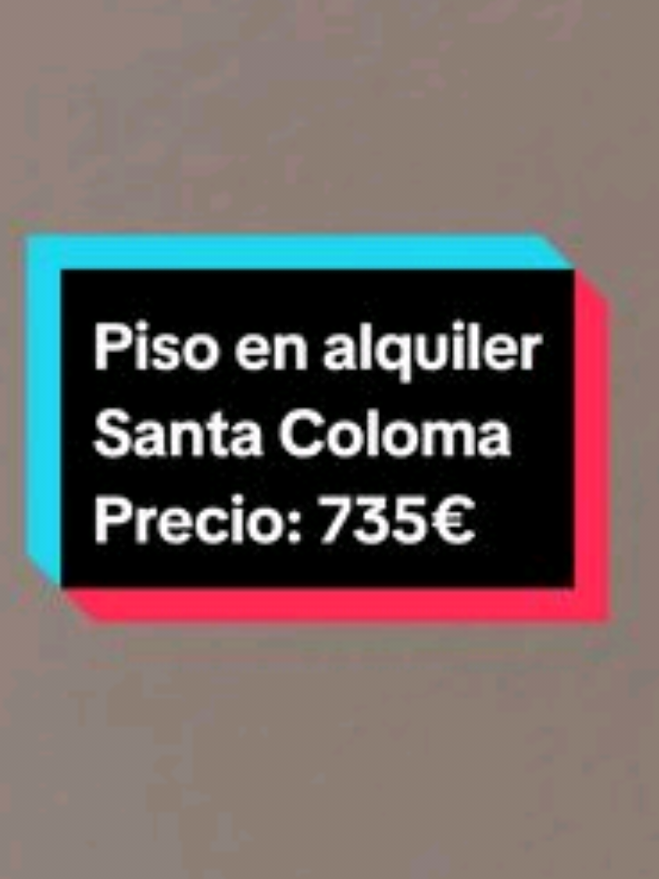 ##Piso de 3 habitaciones en Santa Coloma de Gramenet con baño, cocina y galería para #alquiler. Superficie=60m2  Precio=735€/mes #Barcelona #apartment #spain #alquilerbarcelona #rentbarcelona 
