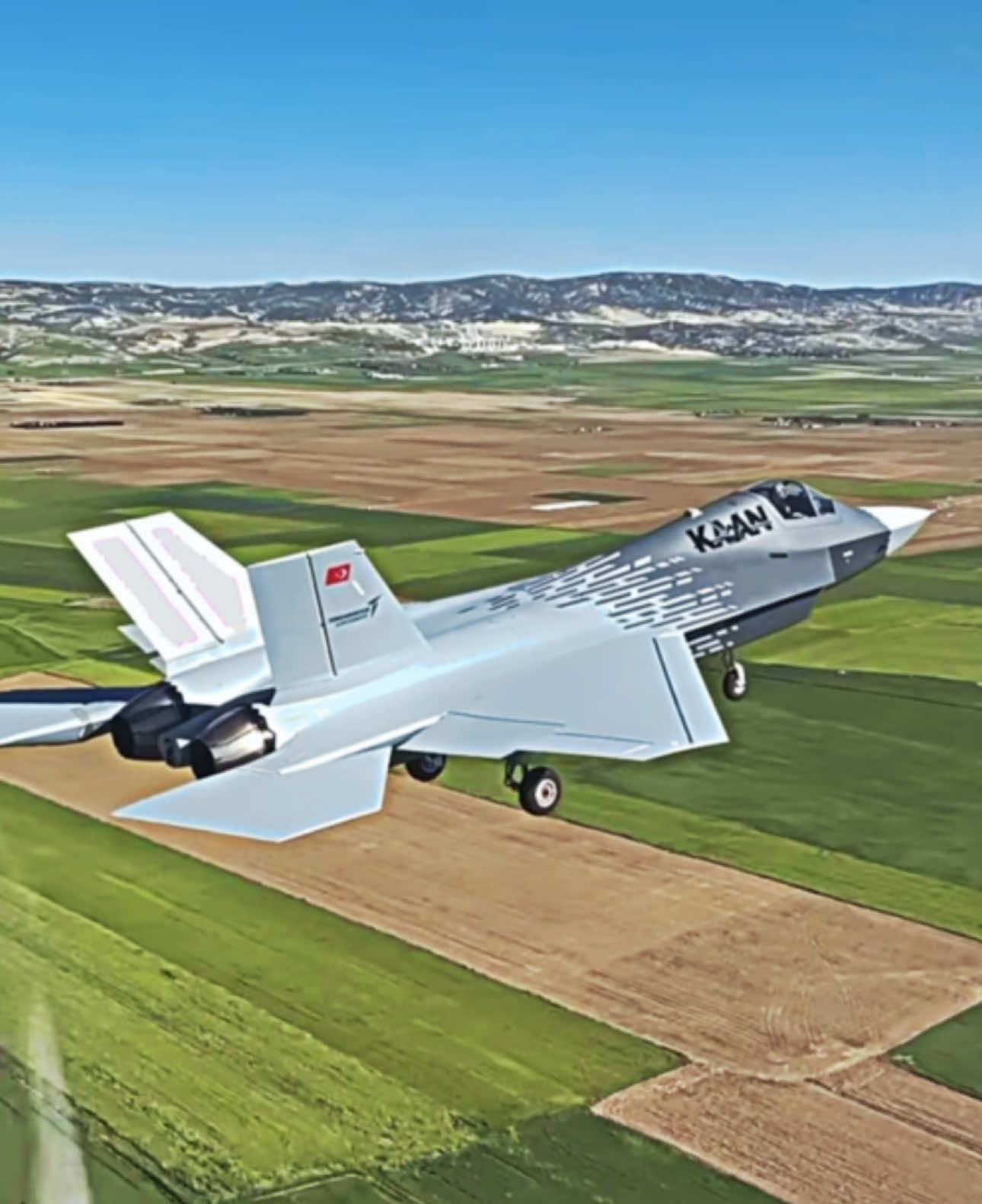 #tfxkaan🇹🇷 #tusaş özet ,Kaan’ın ikinci uçuşuna dair kareler