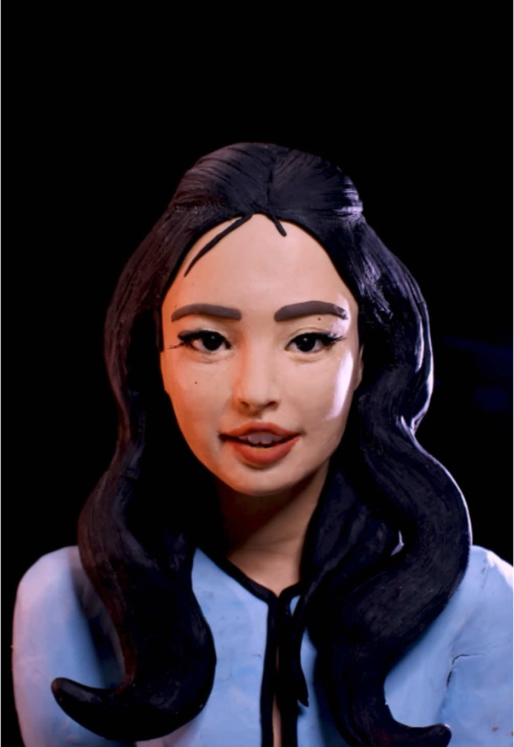 I animated @JENNIE in stop motion☁️ #lovehangover I’m obsessed with this song🩵 #fyp #viralsong #stopmotion #claymation #animation  #jennie #blackpink @blackpinkofficial 