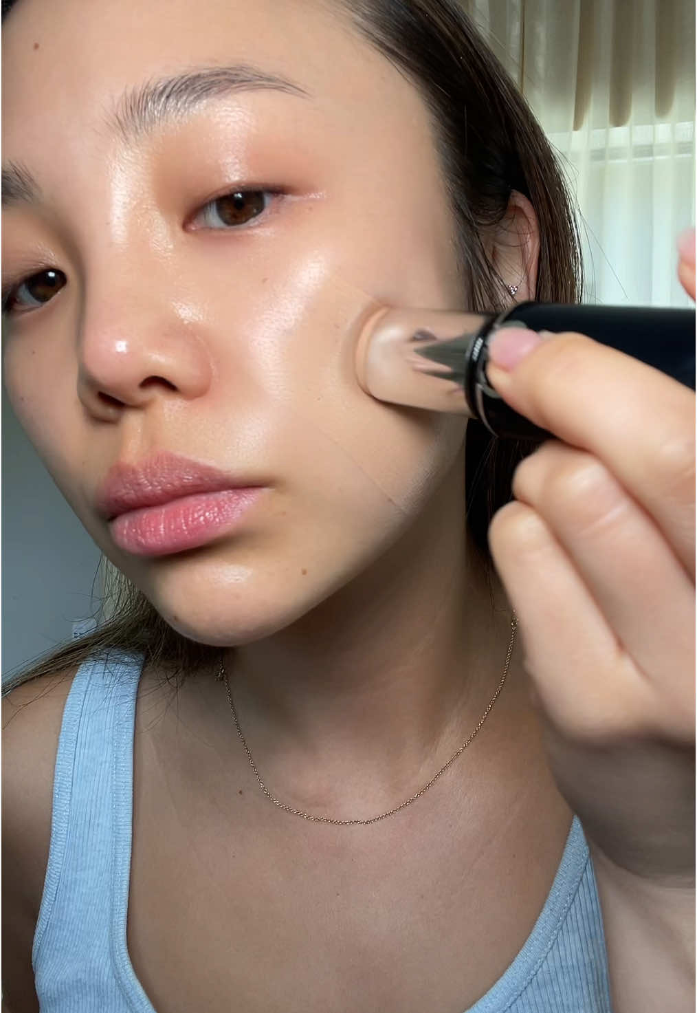 The viral @Diorbeauty foundation stick. Actual butter. Melts onto skin 