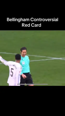 Bellingham Red card today vs Osasuna #footballtiktok #realmadridfc #laliga #englandfootball #bellingham 