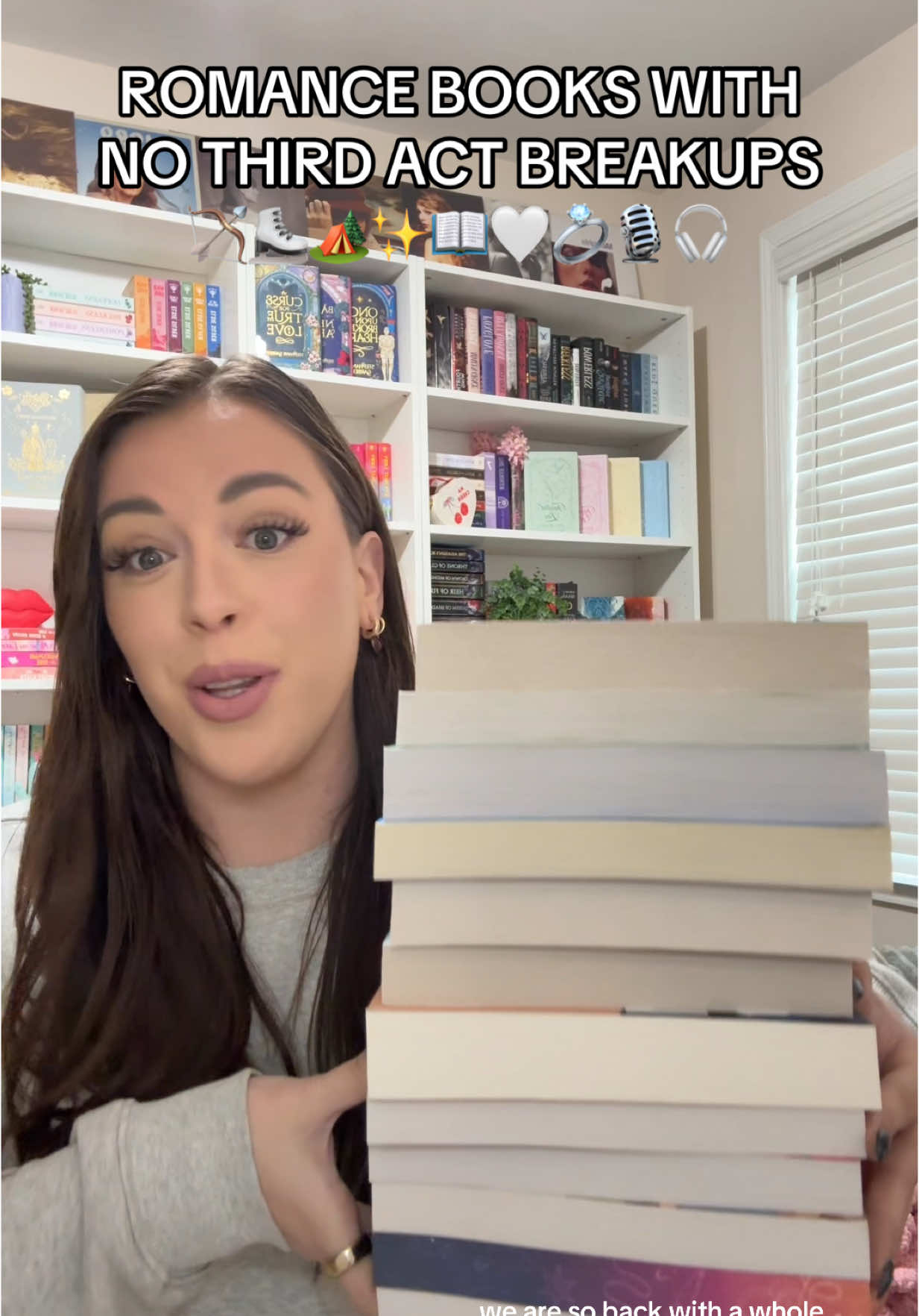 Replying to @meow meow romance books with no third act breakups are actually my favorite thing to talk about, listen at your own risk ✨ #nothirdactbreakup #vancouverstormseries #stephaniearcher #outonalimb #hannahbonamyoung #outofthewoods #sarahadams #ellekennedy #offcampusseries #hockeyromancebooks #hockeyromance #sportsromancebooks #begborroworsteal #thegrahameffect  #balkhabra #fakedatingbooks #catherinecowles #peytoncorinne #romancebookseries #kindleunlimitedromancebooks #romancebooksoftiktok #romancereadersoftiktok #kuromancereads #thirdactbreakup #secondchanceromance #thefakeout 