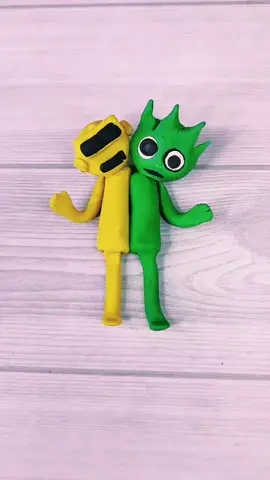 I Made Owakcx sprunki he gave to piggy his stick 🏒#sprunki #piggy  #incredibox #lime #art 