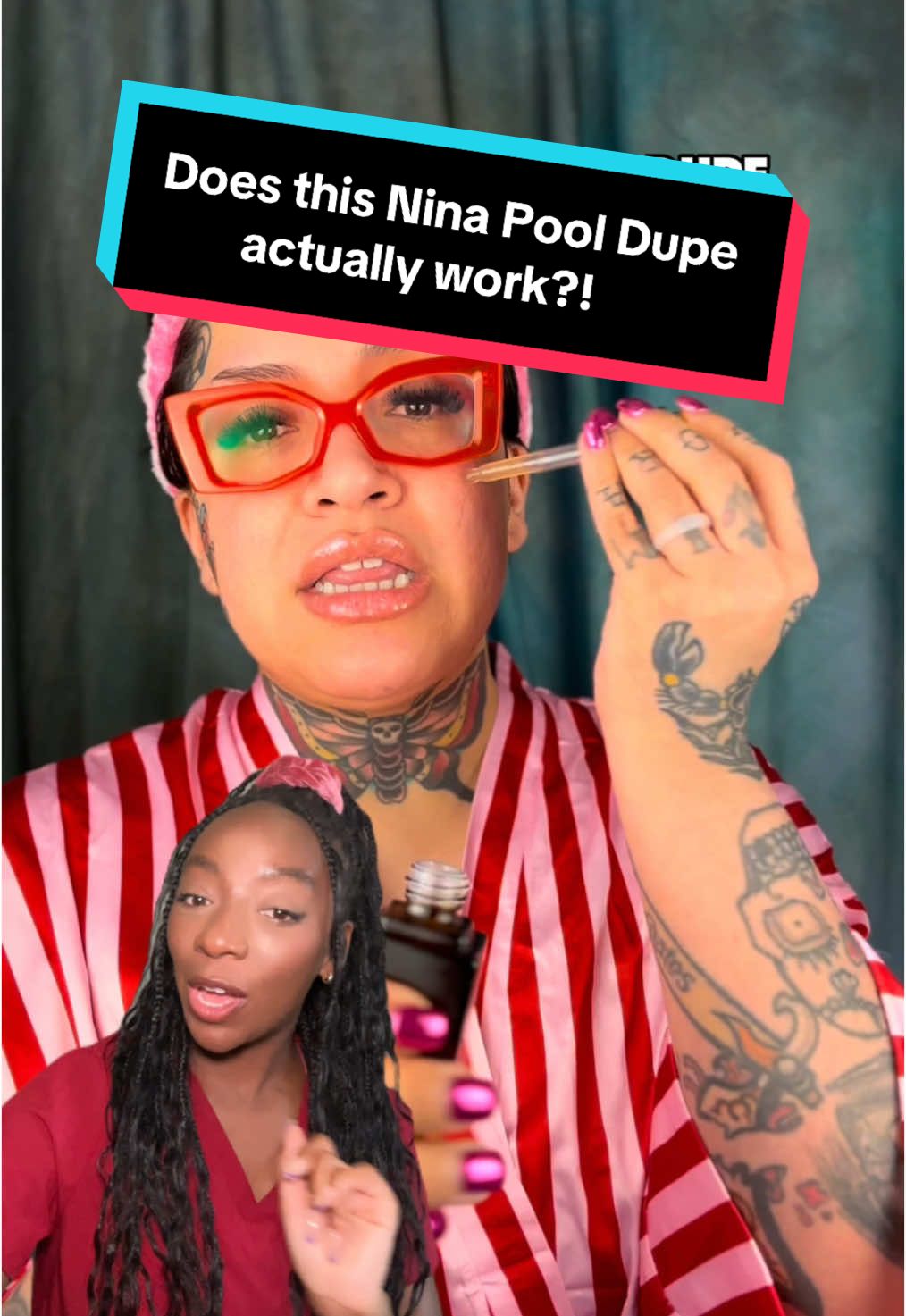 #stitch with @ninaghoulina  Dupe alert! 🔍✨ Spotted a duperoonie for the iconic Estée Lauder Advanced Night Repair—Revolution Miracle Night Serum 👀 It’s WAY more affordable and has a similar ingredient profile, though heads up—it does contain some fragrance & essential oils. While we’re at it, here are two more Revolution dupes worth checking out: ✨ @Revolution Pro Miracle Cream = Dupe for Charlotte Tilbury Magic Cream ✨ Revolution Pro Miracle Serum = Dupe for Charlotte Tilbury Magic Serum Revolution is a UK brand that deserves more hype in the US—affordable, effective, and definitely worth a try. Are you team OG or team dupe? 👀✨  #DupeAlert #SkincareDupes #AffordableSkincare #UKBeauty #ninapool #skintiktok #glowingskin 