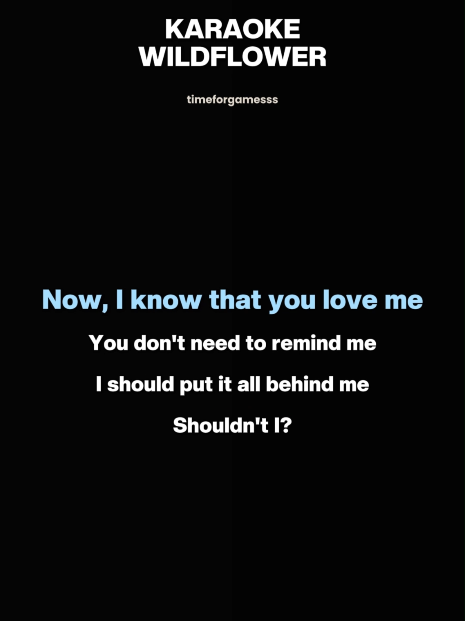 karaoke - música: wildflower, billie eilish ##karaoke #fyp #creatorsearchinsights #billie #billieeilish #wildflower