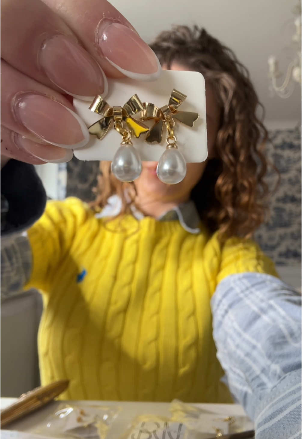 I went with the shiny ones instead of the bows in the end but I js want to say a massive thankyou these are beautiful @By Nat Jewellery 