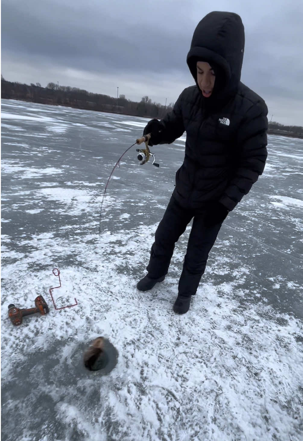 Fishing lakes until we catch a 35+ inch pike - We recruited our friends for help  