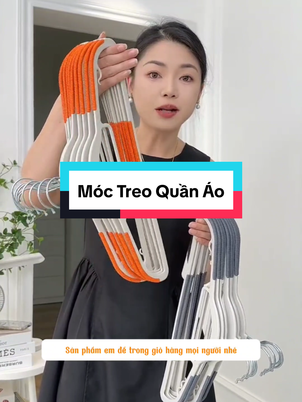 Móc Treo Quần Áo Chống Trượt. #minlxstore #moctreoquanaochongtruot #moctreoquanao 