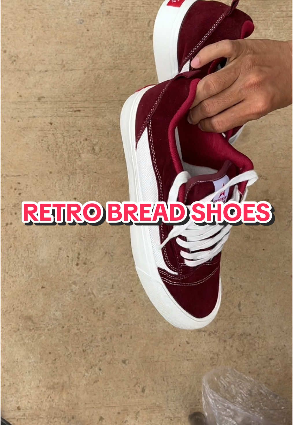 Part 131 | Retro Bread Shoes Male 2024 Spring wine canva style shoes for men and women for only 600 plus lang #fyp #viral #trending #quality #shoes #unisex #canva #trendingshoes #breadshoes 
