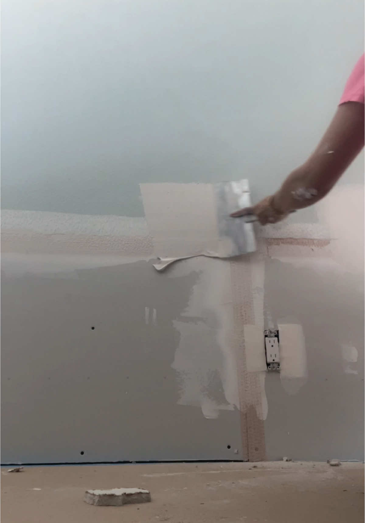 #construction #drywallfinisher #fyp #finish 
