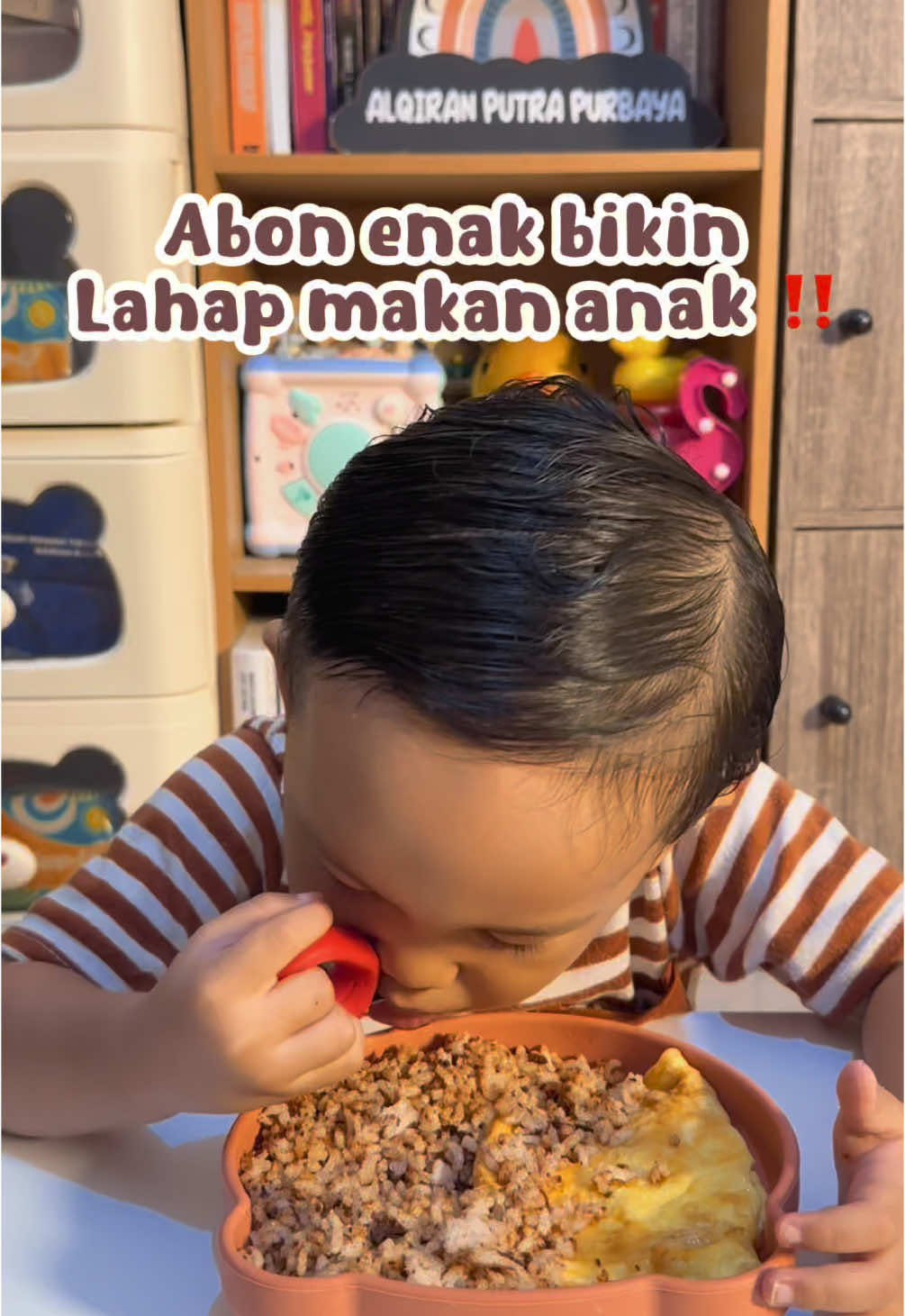 Rekomendasi abon untuk si kecil.. abon sapi dari yummy bites 😍 #abon #abonanak #abonyummybites #yummybites 