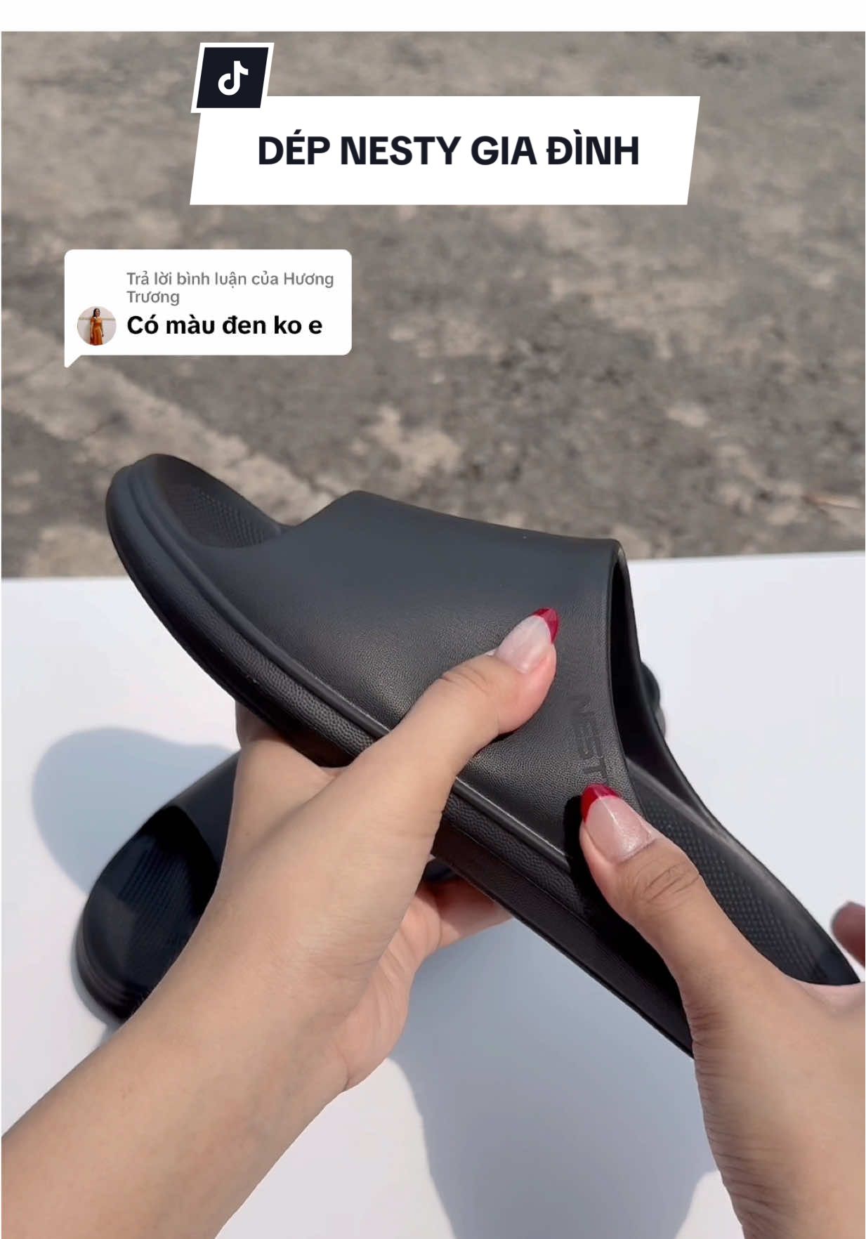 Trả lời @Hương Trương Dạ có màu đen nhưng còn size nhỏ ạ, chị kiểm tra xem đúng size thì đặt giúp em nhen #linhhriviu #salegiuathang #nesty #depnesty #depgiadinh #depquaingang #depnam #depnu #depnhua #depdimua 
