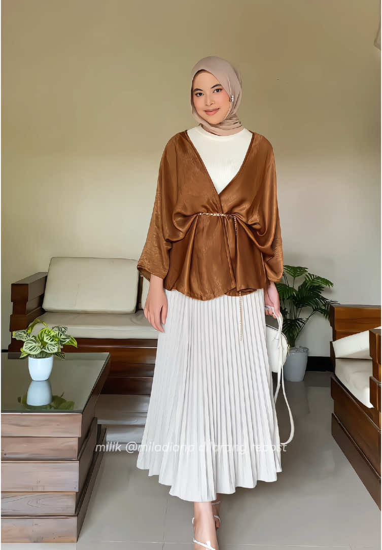 styling outer buat outfit lebaran, cantik banget 💖 #outer #outfitlebaran #outfitlebaran2025 #outfitideas #ootdhijabstyle 