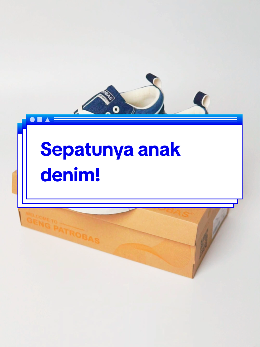Sepatu yang satu ini susah buat dilewatin, apalagi buat anak denim! #fyp #sepatu #sepatulokal #rekomendasisepatu #denim #patrobas 