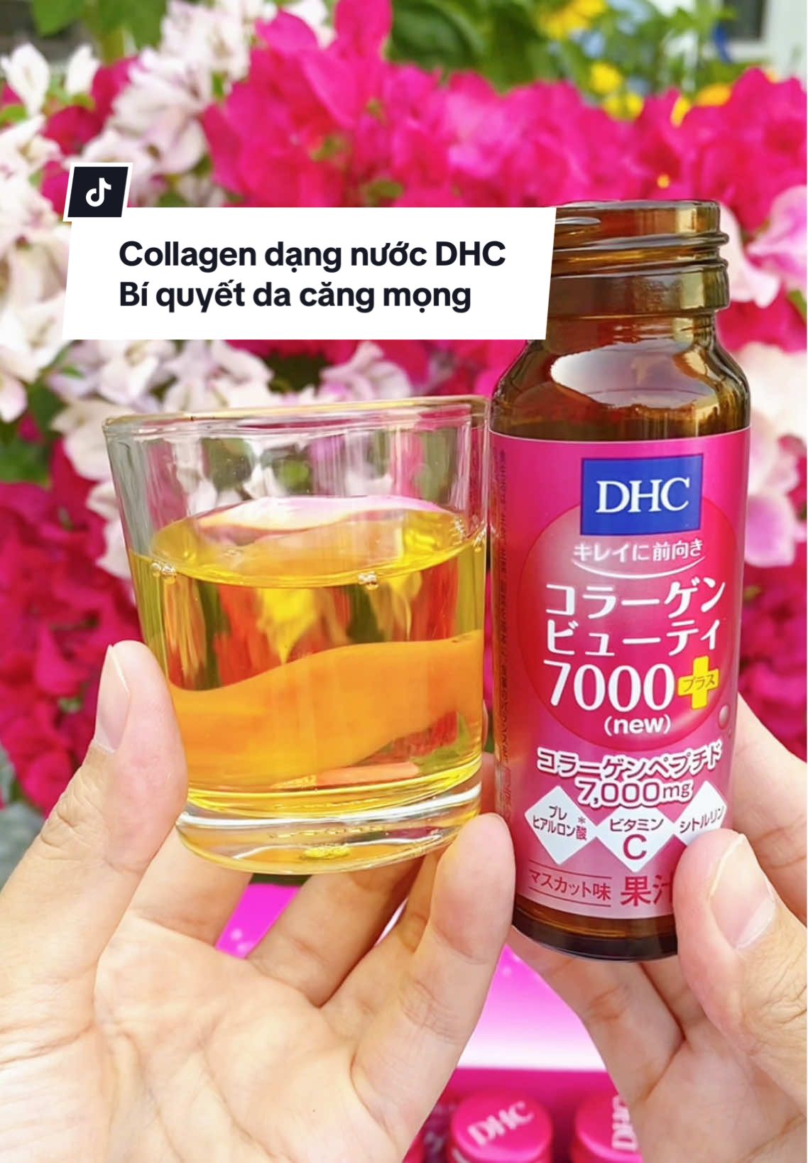 Bí quyết giúp da căng mọng, mịn màng từ Nhật Bản nè mấy bà, nước collagen DHC hương vị dễ uống lắm #dhc #dhcvietnam #nuocuongcollagen #collagen #collagendhc #chamda #suckhoesắcđẹp #suckhoechomoinguoi #review 