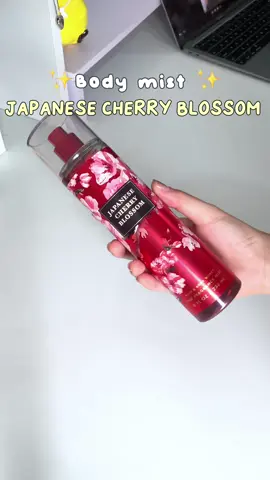 Body mist Janpanese cherry blossom 🌸 #bodymist #bathandbodyworks #bodymistjapanesecherryblossom #japanesecherryblossom #caigiduidethiminhuutien 