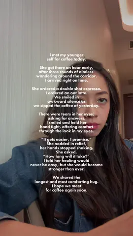 Conversation needed 🫧🤍  original poem: @jennaececelia  #myyoungerself #justsomesimplethings 