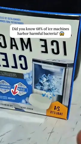 Ice Maker Cleaned ✅ #active #icemakercleaner #icemaker #countertopicemaker #nuggetice #newyearnewme #cleaningtips #nuggeticemaker