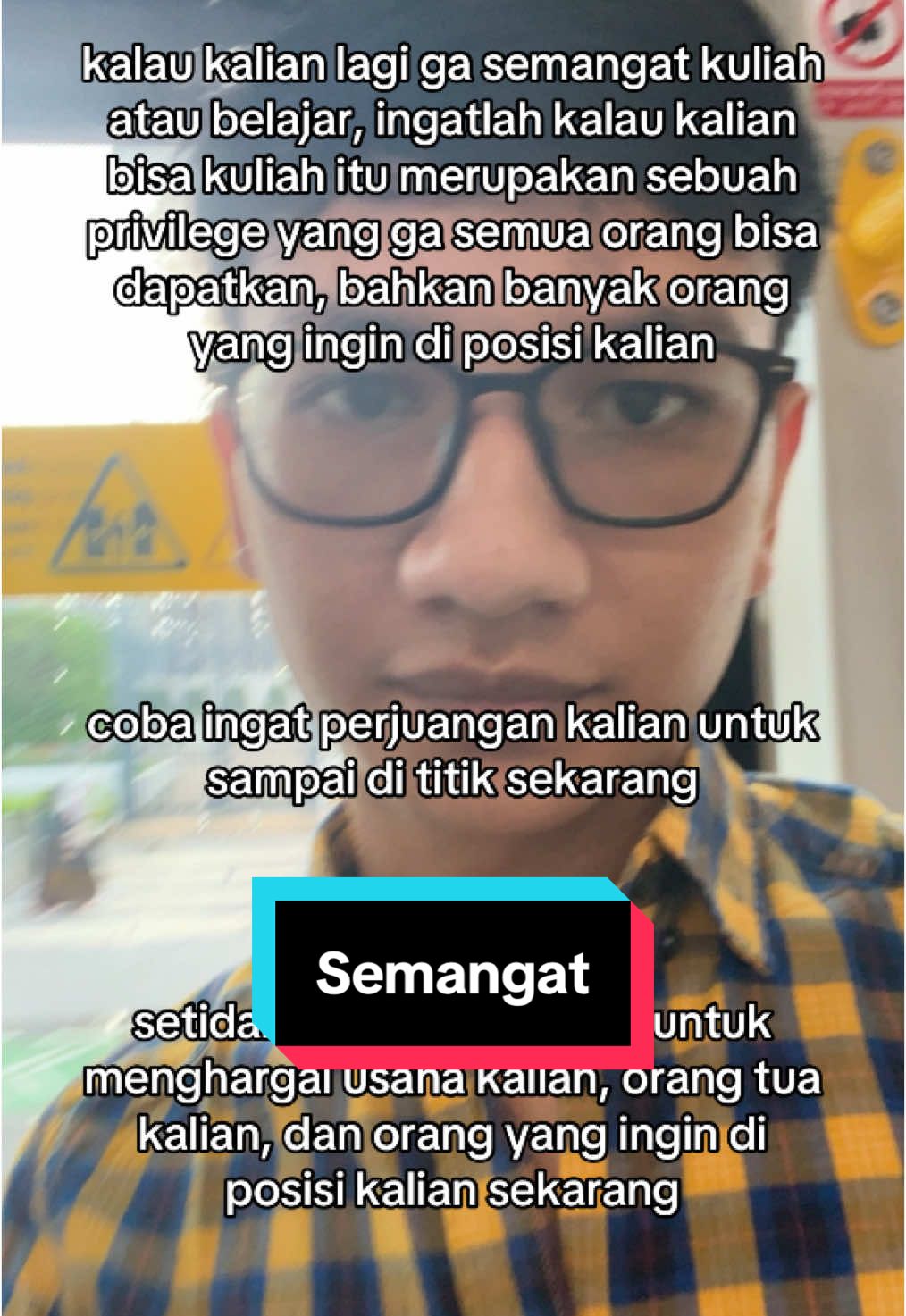 tiap usahamu itu merupakan mimpi mimpi dari orang tua mu dan orang yang ingin di posisimu #pendidikan #kuliah 