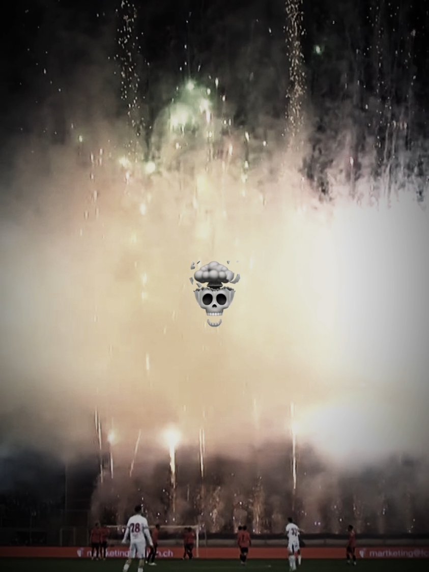 Fc Zürich Fans mit einer unglaublichen Pyroshow😍 #fcz #zürich #ultras #pyro 