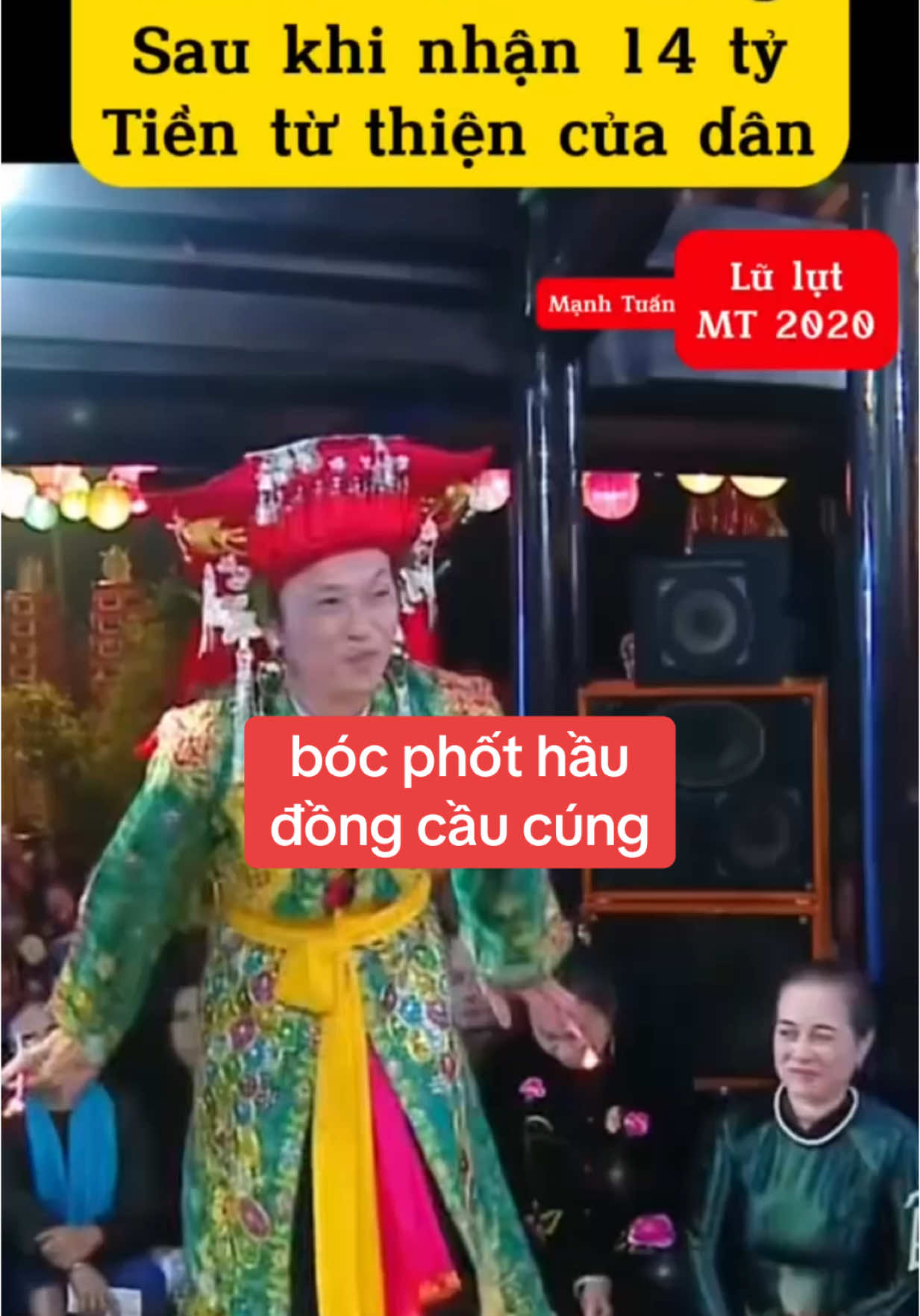 #ghép nối với @Thích Cuồn Cuộn ❤️🇻🇳  hầu đồng cầu cúng và cái giá ph.ải ch.ả