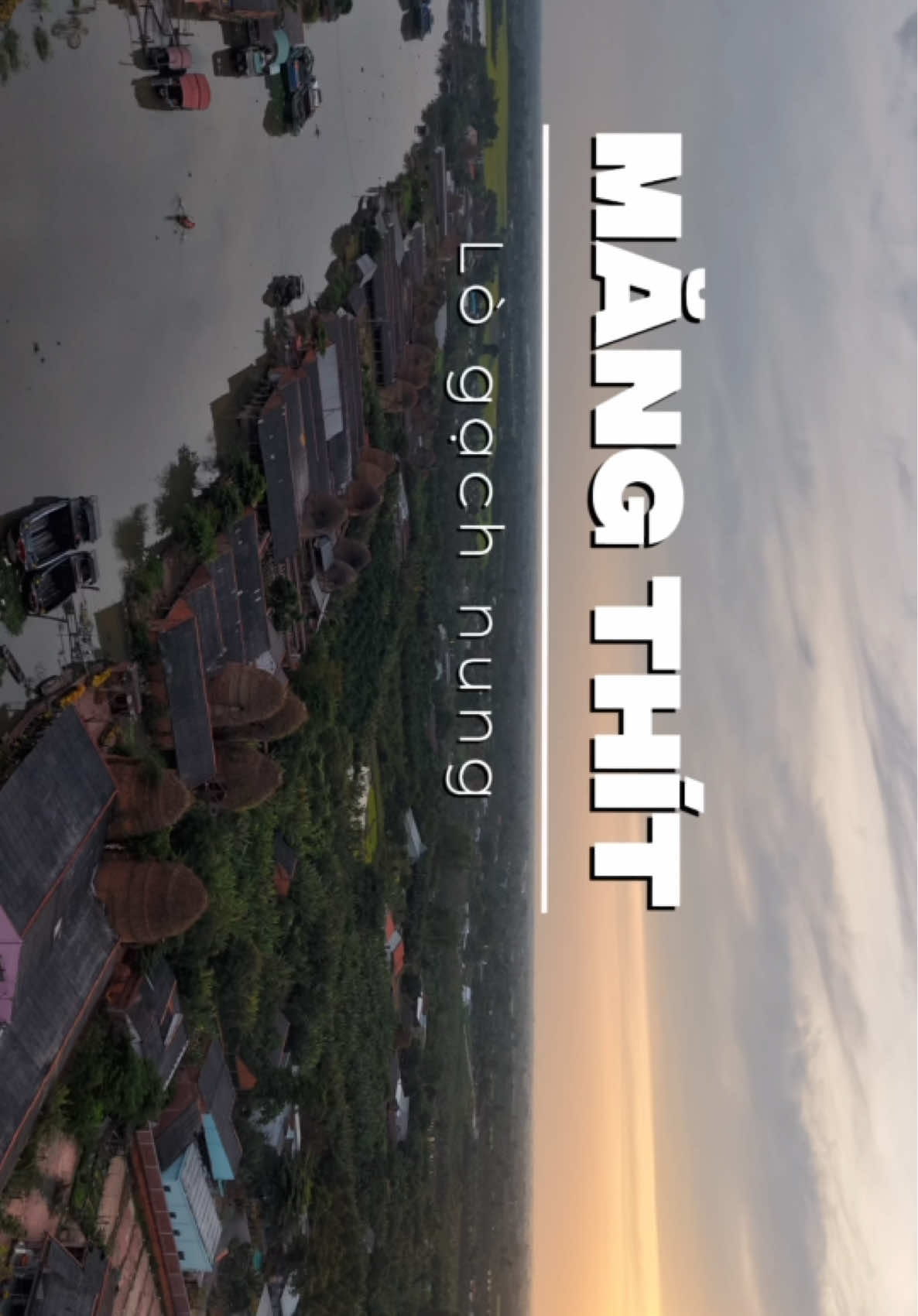 Vẻ đẹp làng ghề gạch nung Măng Thít - Vĩnh Long 🥰🥰 #flycam #travel #thichdaydo #vinhlong #mangthit #mangthitvinhlong #vietnamtoiyeu #djiair3s 