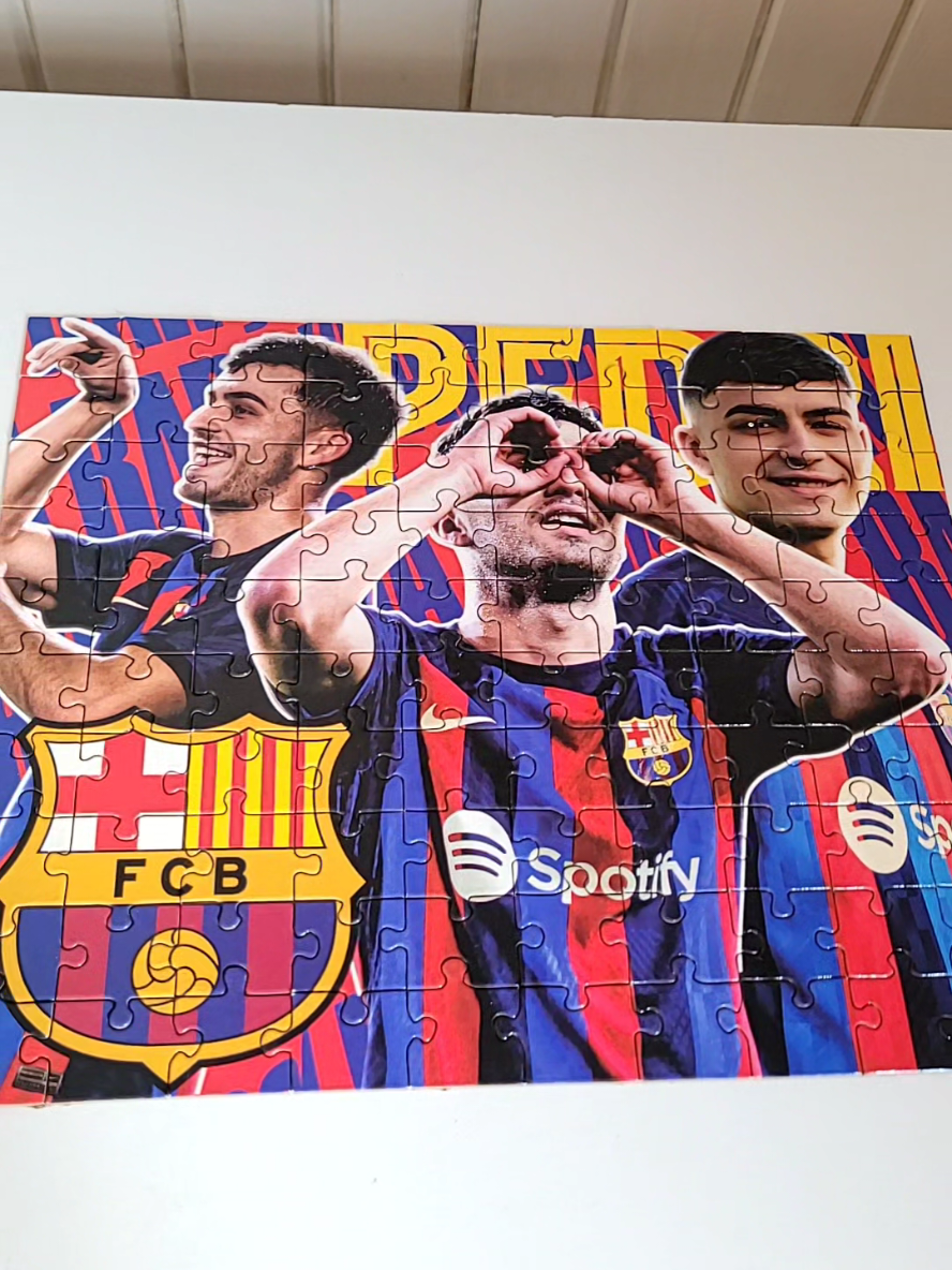 🧩 quebra cabeça do #pedri likes pra eu comprar o do Gavi 🥳 #fcbarcelona #pedrigonzalez #futebol #barcelona #mulherdepreso🔓🕊👫💍 #quebracabeça #viralvideos 
