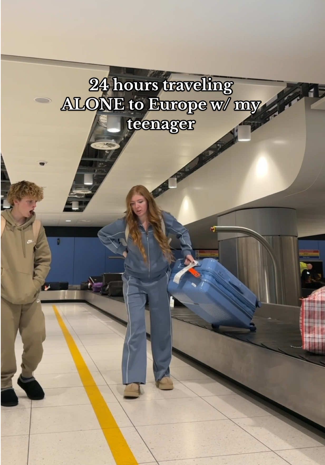 Replying to @Ziglebean OHHH…. “good luck” says it all 🥲 24 hour travel from the US to the UK alone with my teenage twins sons… WE MADE IT TO LONDON! #solomom #burgerking #tastetest #momofteens #layover #flywithus #13thbirthday #travelwithkids #surprise #london #tube #dayinmylife #realisticmomlife #visa #uk 