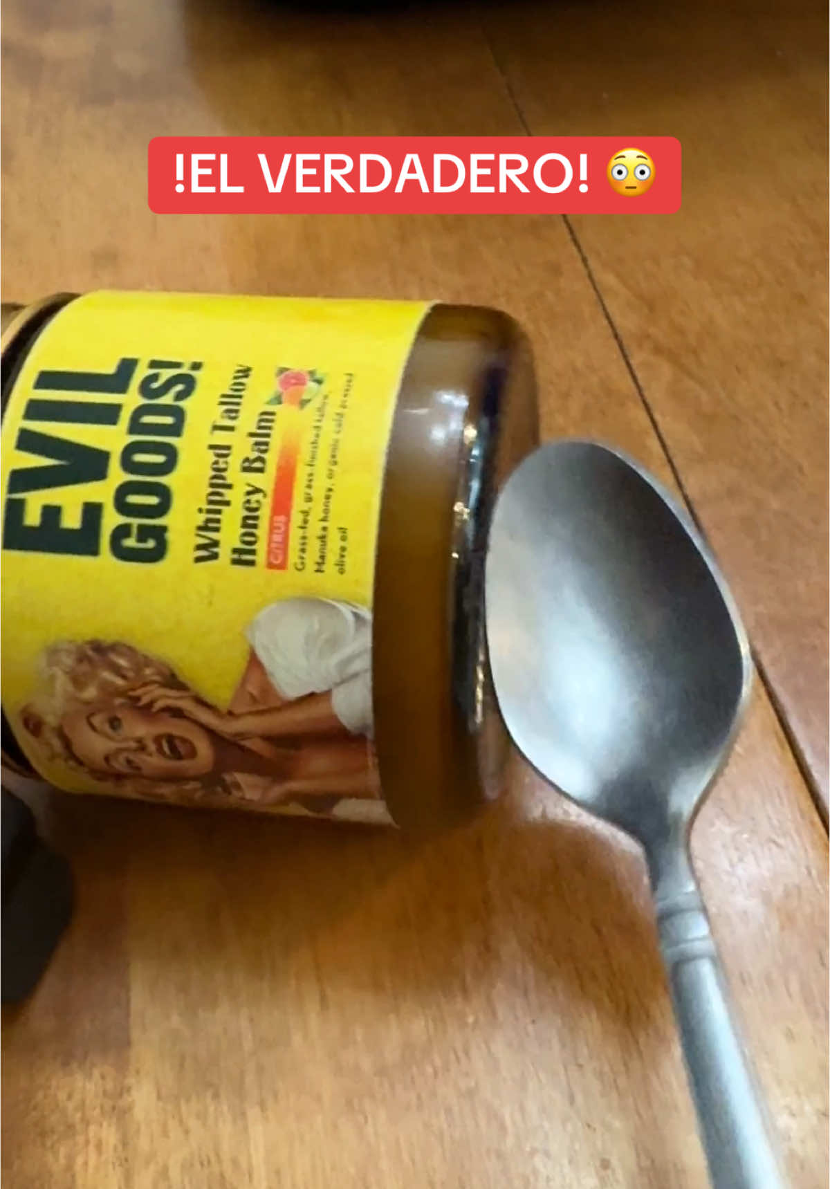 Este es el real sebo de res original de Evil Goods - beef tallow  #seboderes #seboderesparalapiel #beeftallow #beeftallowskincare #beeftallowmoisturizer #beeftallowfacecream #cuidadodelapiel #cuidadofacial #manchas #cicatrices #cicatricesdeacne #usa_tiktok #usa🇺🇸 