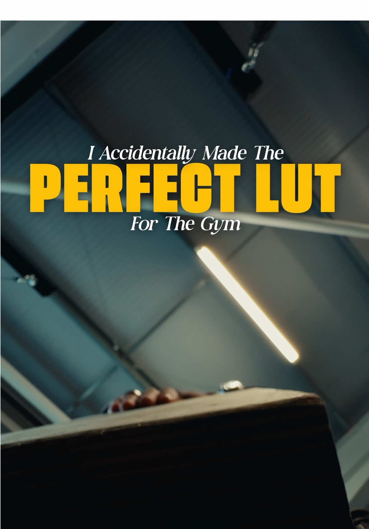 Turns out my cinematic LUT works really nicely on gym footage!  Linked in my bio if you wanna try it out  #gym #videography #cinematic 