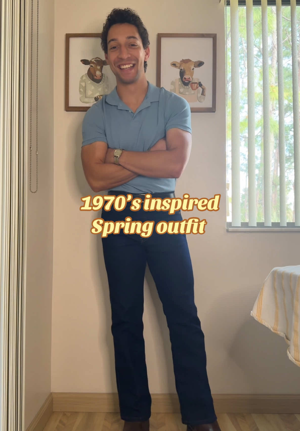 Been off TikTok a bit but here’s a fit #dadcore #fyp #menfashion #outfitideas #vintagepants 