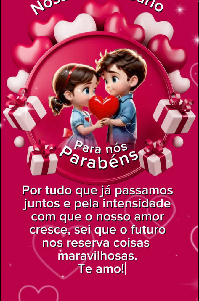 Nosso aniversário, parabéns para nós ❤️❤️ Por tudo que já passamos juntos e pela intensidade com que o nosso amor cresce, sei que o futuro nos reserva coisas maravilhosas. Parabéns pelo nosso aniversário de namoro! Te amo! #CapCut #amor #cartadeamor #bilhetedeamor #cartãodeamor #aniversário #aniversáriodenamoro #aniversáriodecasamento #casal #namorados #paixão #romance #loveyou #romantismo #status #aniversário #parabéns #top1 #bora #mensagens #10k? #monetizar 