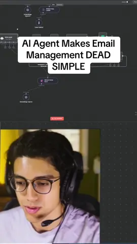 AI Agent Makes Email Management DEAD SIMPLE #n8n #aiautomation #deepseek #openai 