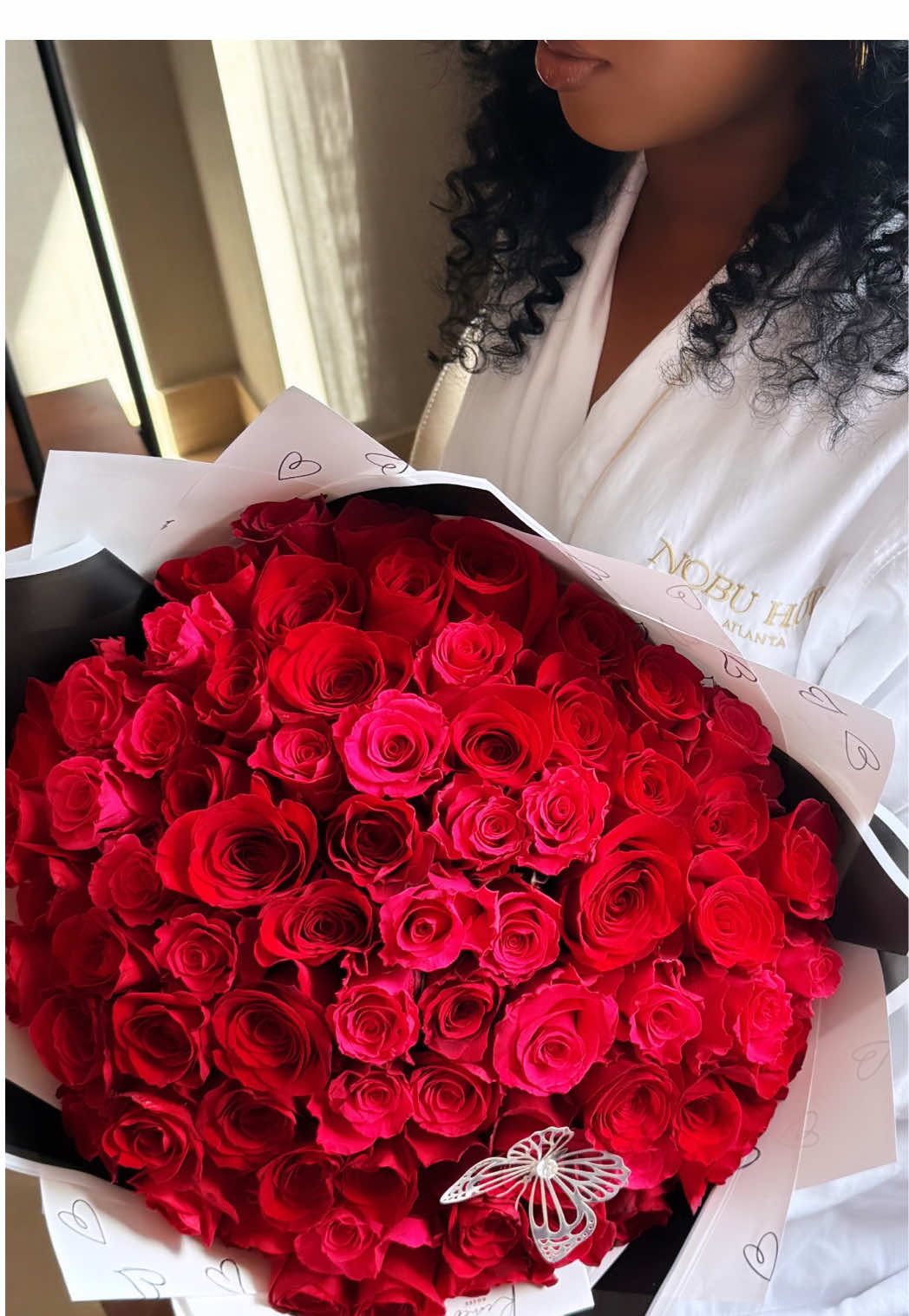 Vday staycation💘 #ValentinesDay #nobuatlanta #thingstodoatlanta 