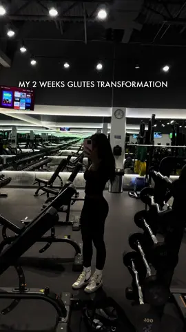 My 2 weeks glutes transformation #glutestransformation #gym #glutesworkout #workout #gym