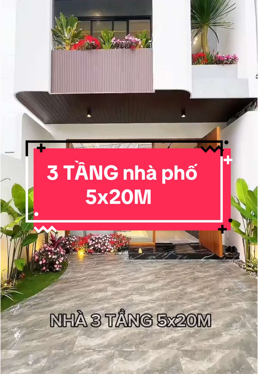 Nhà đẹp 3 tầng  Nhà phố hiện đại  #nhadep2025 