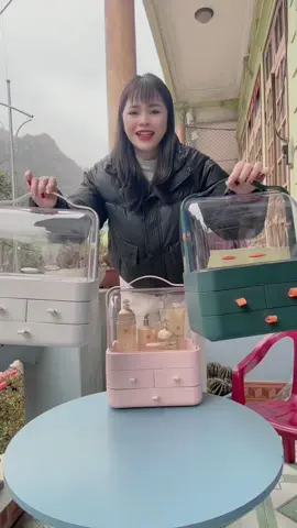 Món đồ giúp bàn trang điểm của ce gọn gàng sạch sẽ hơn ne 😍 #tumypham #hopdungdotrangdiem #tudungmypham #viralvideo #homedecor 