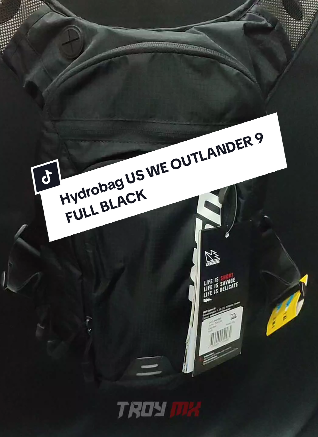 𝗨𝗦𝗪𝗘 𝗢𝗨𝗧𝗟𝗔𝗡𝗗𝗘𝗥 𝟵 - 𝗙𝗨𝗟𝗟 𝗕𝗟𝗔𝗖𝗞 #hydropack #hydrobag #uswe #outlander9 #trail #tastrail #trabas #tas 