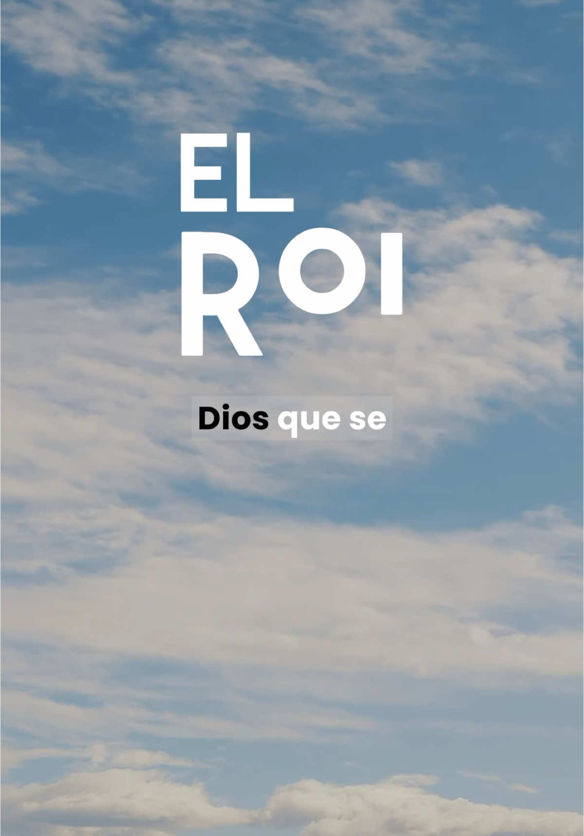 No eres un observador distante, eres Dios  #ElDiosquemeve #nombresdeDios #ElRoi 