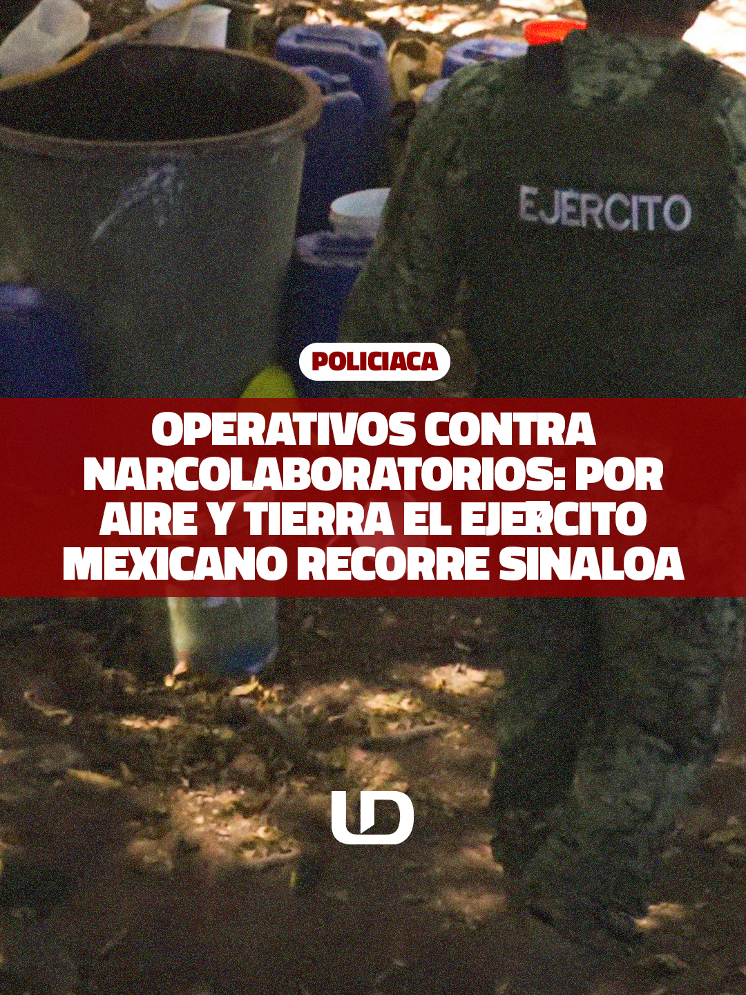 🚨 Operativos contra narcolaboratorios 🔬🧪: por aire 🚁 y tierra 🚔 el Ejército Mexicano recorre Sinaloa #Noticias #Sinaloa #Seguridad #HiguerasdeAbuya #Culiacán #Operativo #narcolaboratorios #EjércitoMexicano #OperativoenAbuya