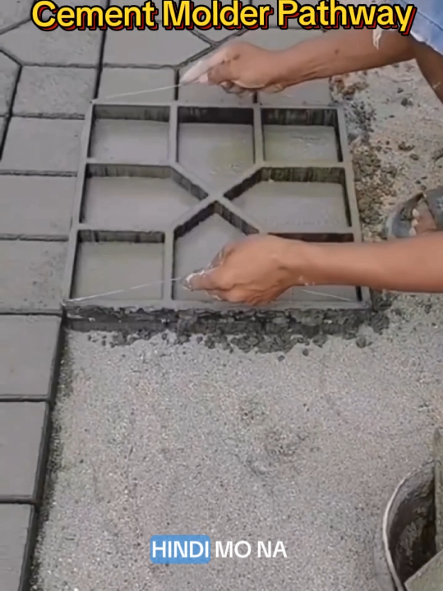 Cement Molder Pathway #cementmolder #pathway #pavement #cement #landscape #garden #landscapeartist #DIY #diycrafts #fypppp #diycraft #diyproject 