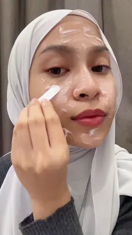 Senang dah takpayah nak beli mask lagi, pakai moisturiser jee