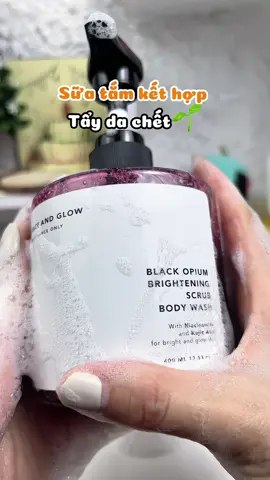 Mấy bà đã thử sữa tắm kết hợp tẩy da chết chưa???#graceandglow #suatamkethoptaydachet #embexiuuu #myshopuht #suatamnuochoa #suatamtrangda 