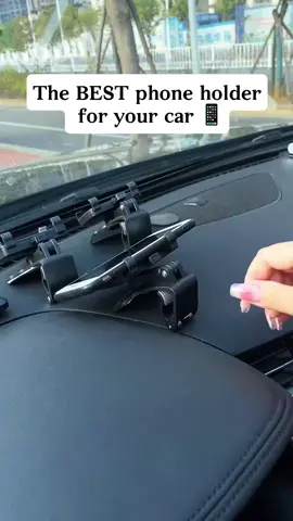 This is the best stand，This dashboard cell phone holder, the direction of arbitrary adjustment, the height of any stretch, driving to see the navigation is really too convenient! #car#cars#phoneholder#carphoneholder#phoneholder