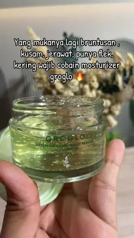 Pelembab groglo, solusi banget buat yg pengen muka lebih halus, cerah , hempas bruntusan,jerawat , bebas flek dan glowing  #gloglo #groglomoisturizer #cleanbeauty #moisturizer 