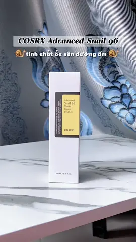 TINH CHẤT DƯỠNG DA ỐC SÊN COSRX #cosrx #cosrxvietnam #chamsocdamat #duongdamat #tinhchatocsen 