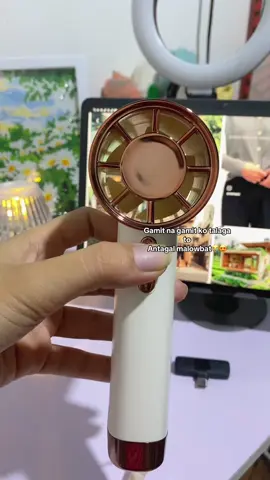 Gamit na gamit pa din this 2025😭🌸 #turbofan #personaluse #handheld #minifan #fan #rechargeablefan 